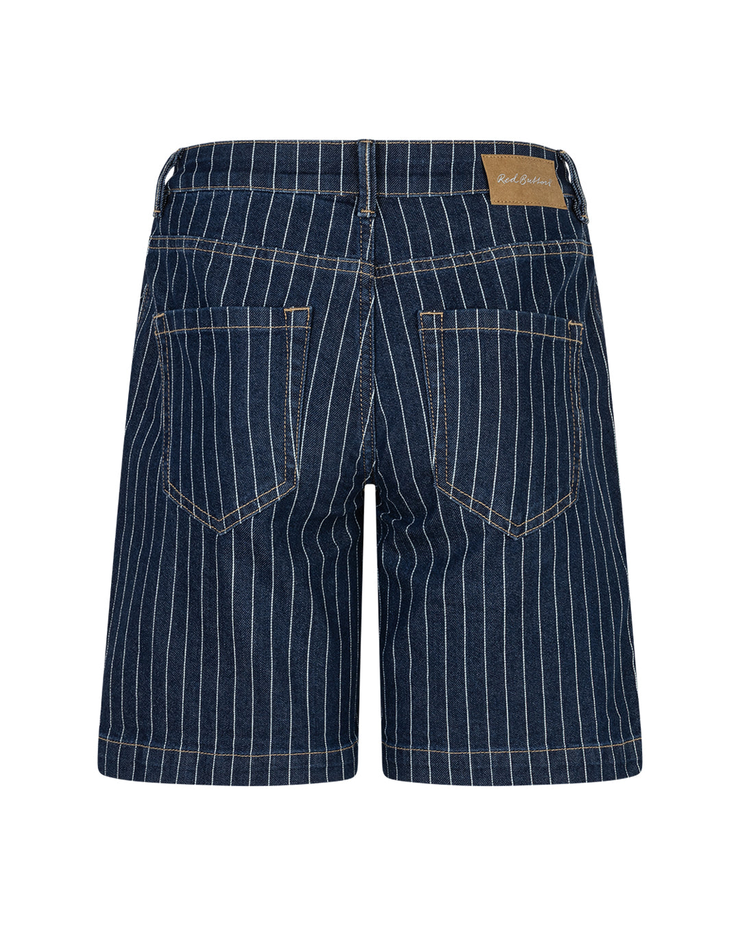 RB Bibette Pinstripe Shorts with Buttons - Rinse