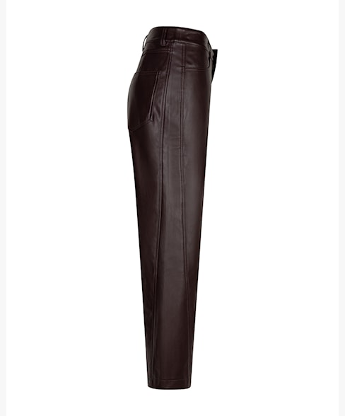 RB Caitlina Faux Leather Curved Legs - Burgundy