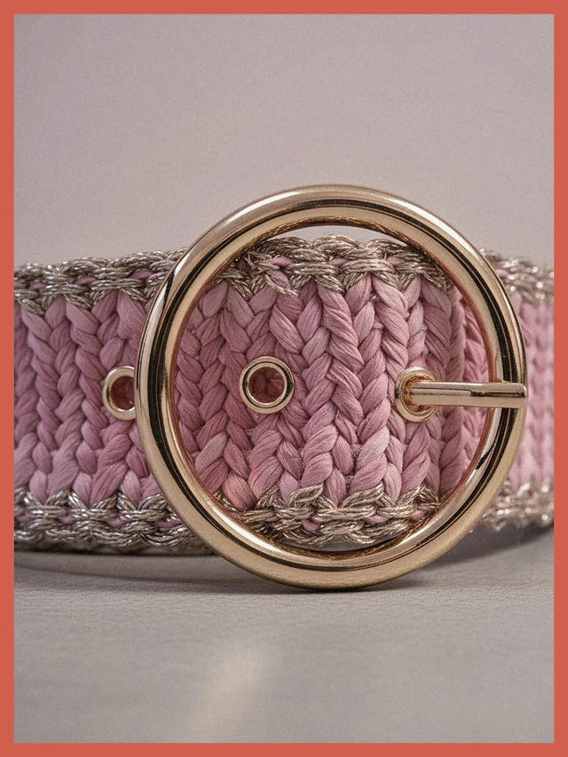 Nooki Shannon Elasticated Belt - Pink Mix