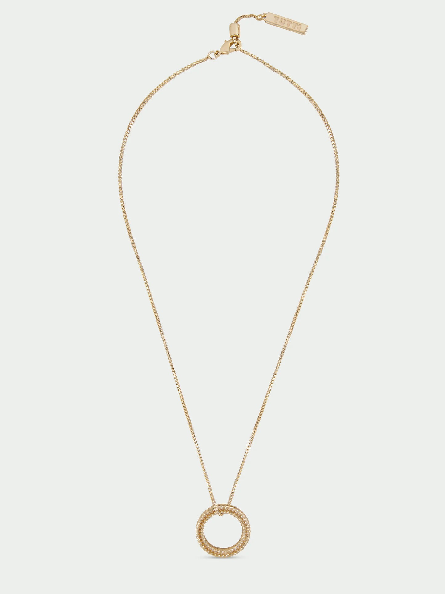 Tutti & Co Together Pendant Necklace - Gold