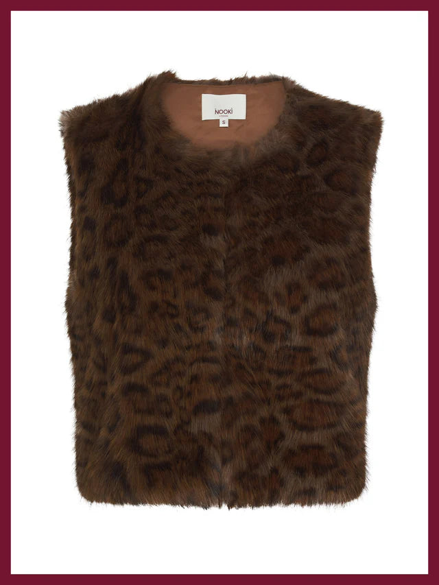 Nooki Edelweiss Fuux Fur Gilet