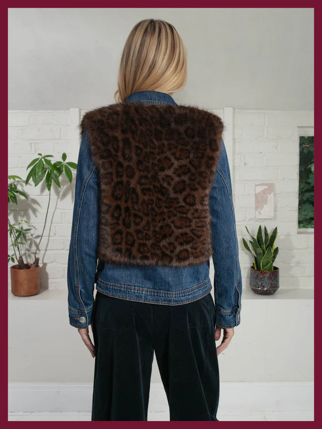 Nooki Edelweiss Fuux Fur Gilet
