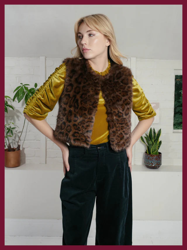 Nooki Edelweiss Fuux Fur Gilet