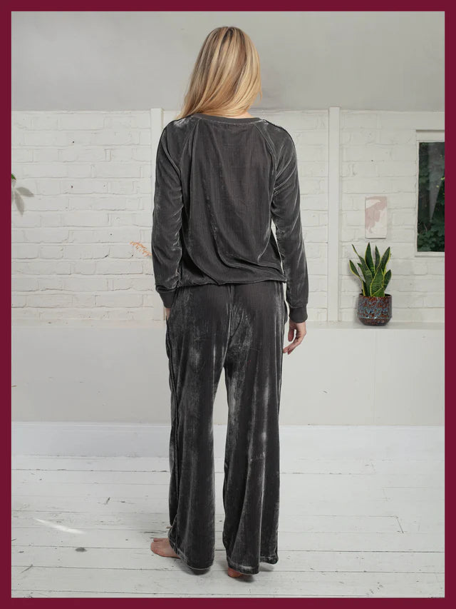 Nooki Penelope Velvet Sweater - Mink