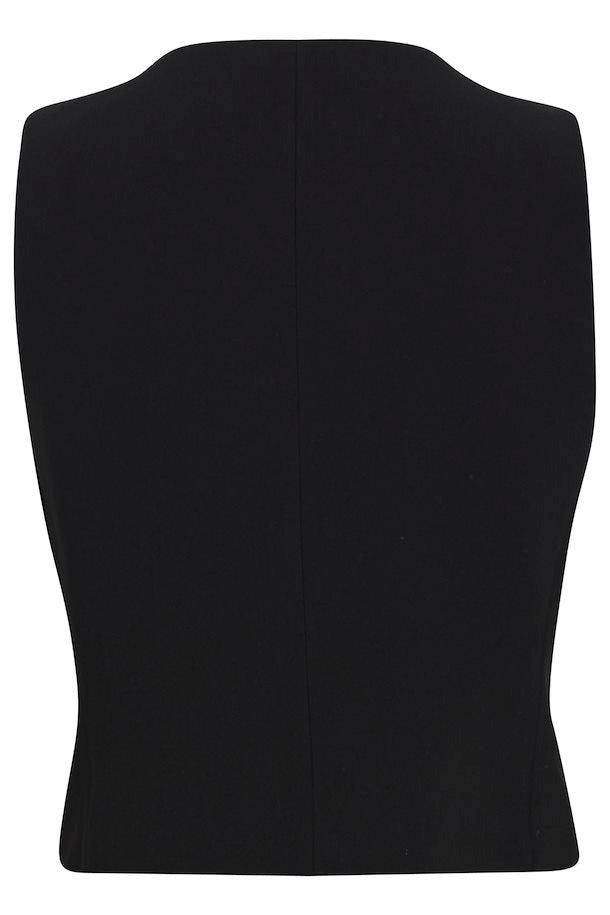 Fransa Abigail Waistcoat - Black