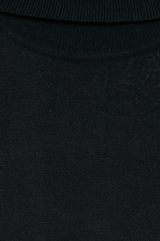 ICHI Mafa Polo Top - Black