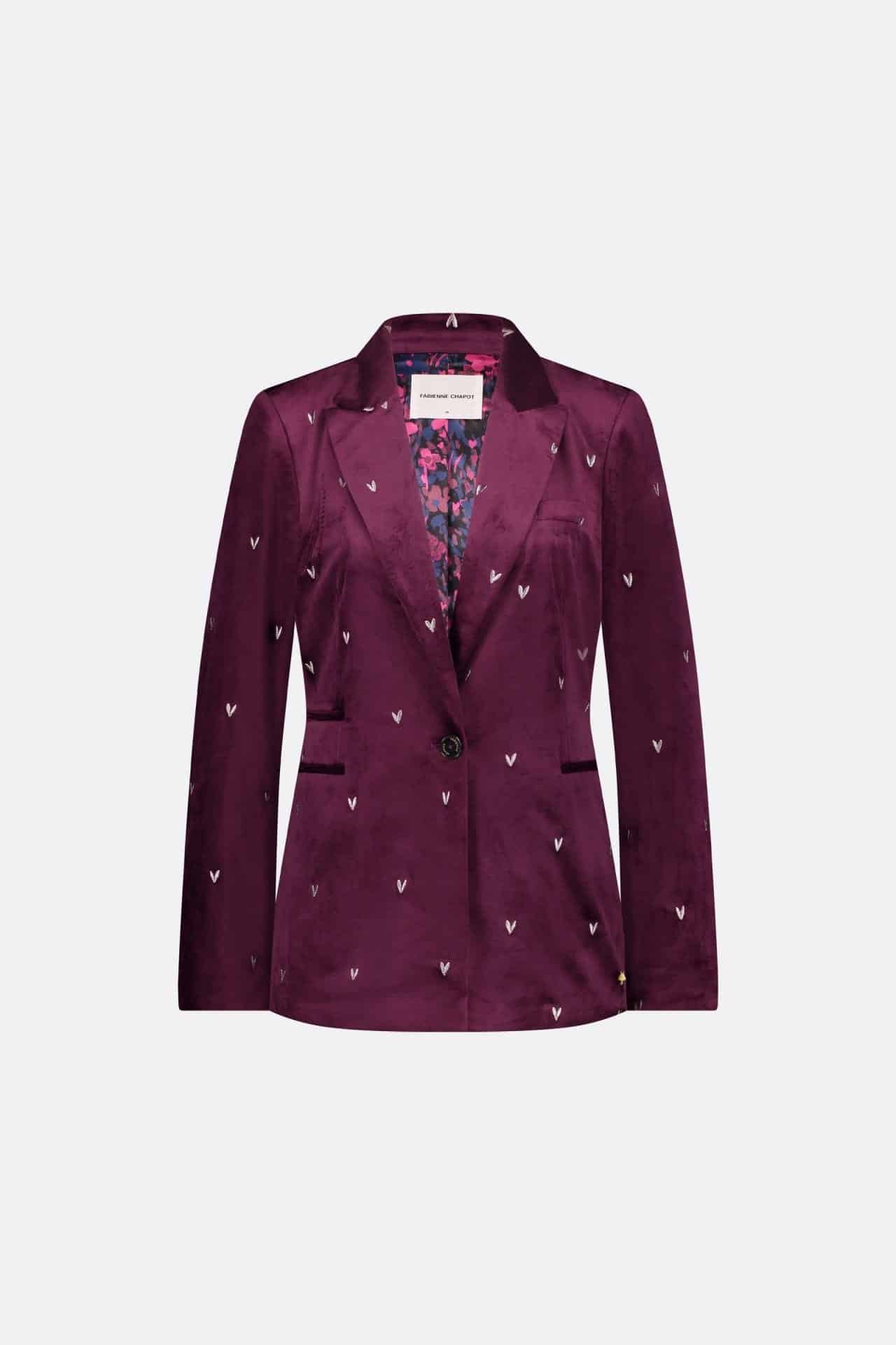 Fabienne Chapot Puck Velvet Jacket