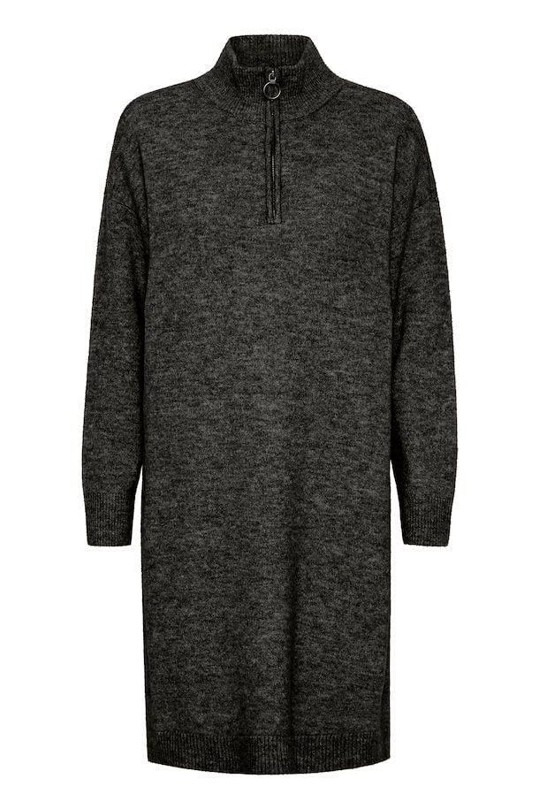 Fransa Sanny Dress - Charcoal