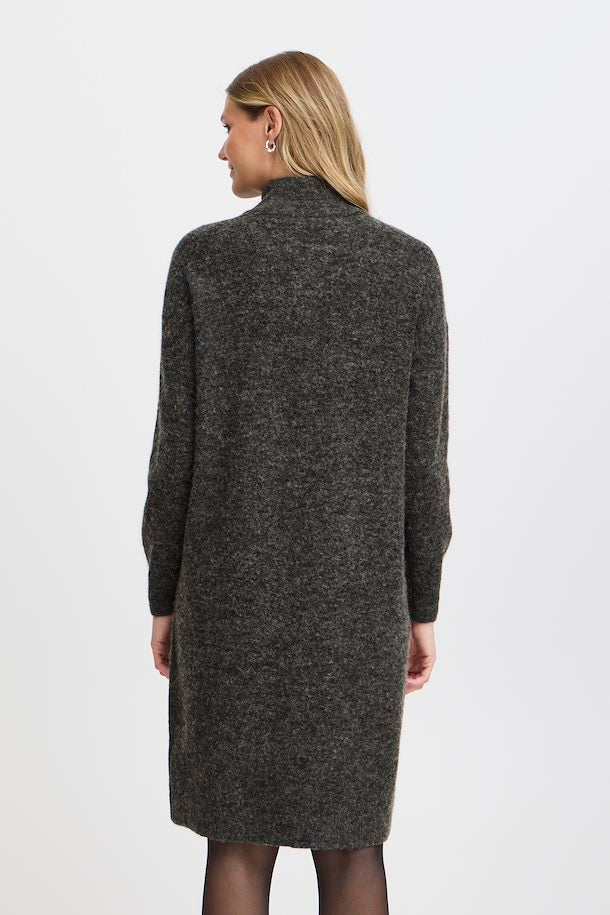 Fransa Sanny Dress - Charcoal