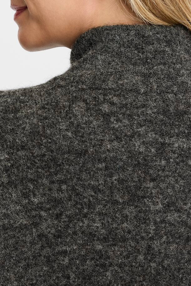 Fransa Sanny Dress - Charcoal