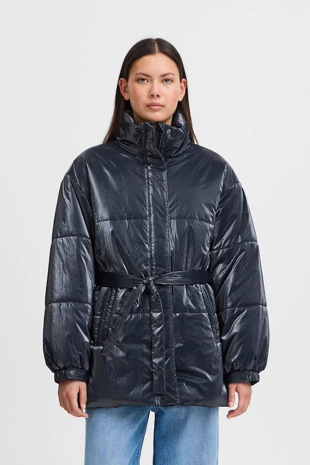 ICHI Hitana Jacket - Dark Navy
