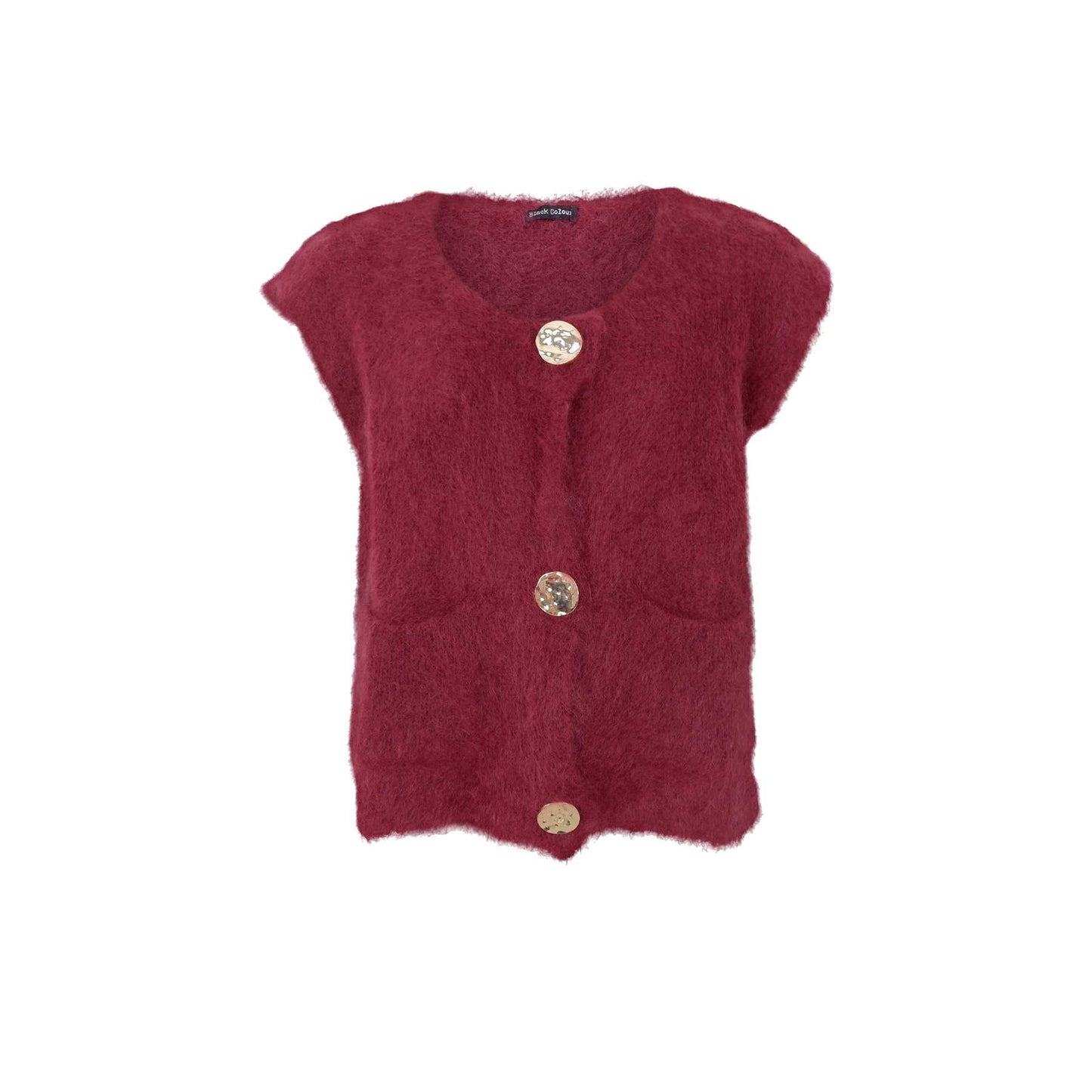 BC Knitted Button Vest - 2 colours