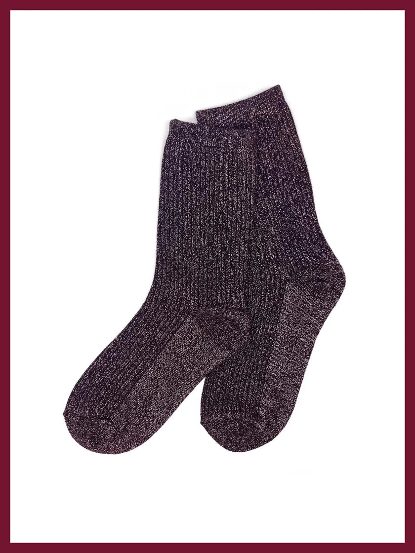Nooki Glitterati Socks - Various Colours
