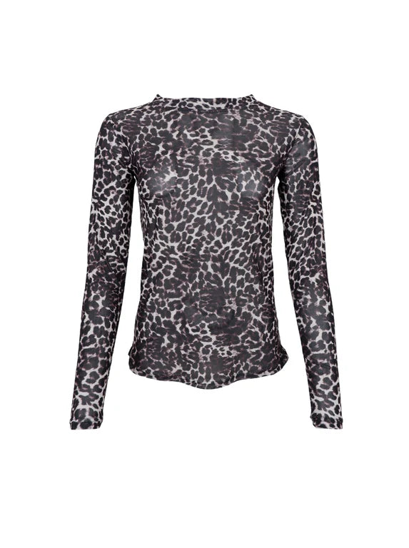 BC Annie Top - grey leo