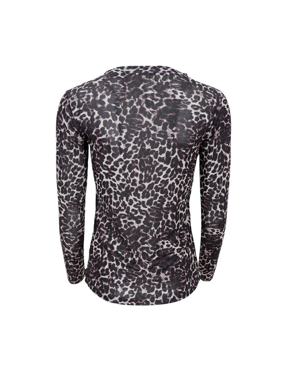 BC Annie Top - grey leo