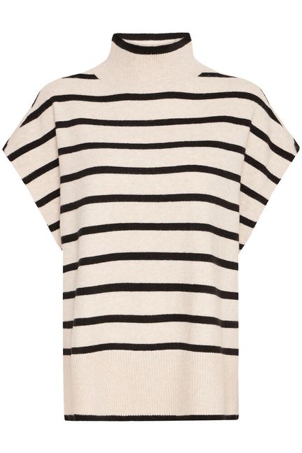 Fransa Bitte Pullover - Limestone Melan