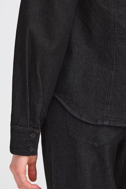Fransa Chi Shirt - Black