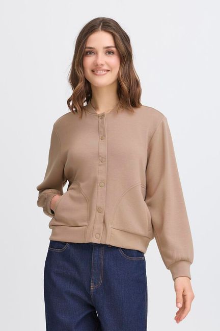Fransa Aurora Jacket - Desert Taupe