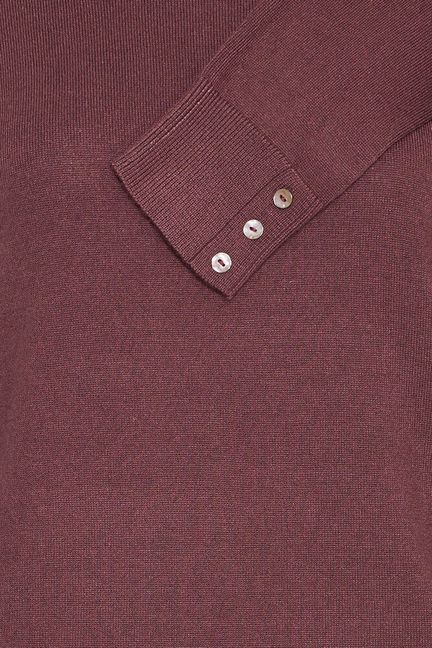 Fransa Clia Polo - Fudge Red