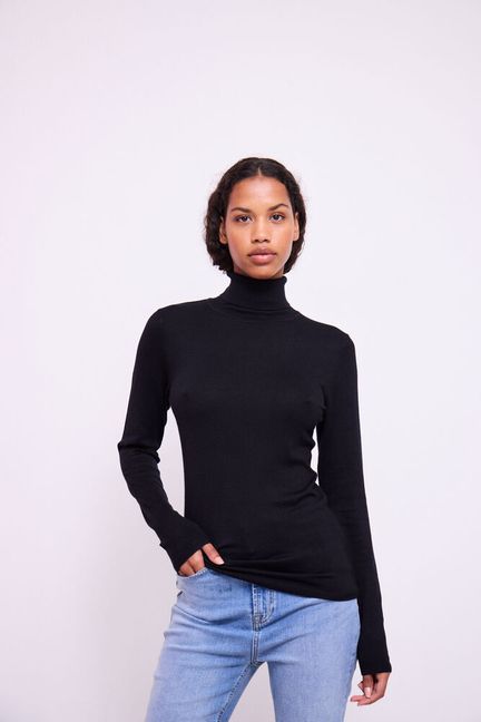ICHI Mafa Polo - Black