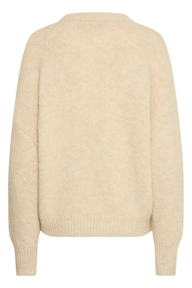 Fransa Elisa Pullover - Oatmeal Melang
