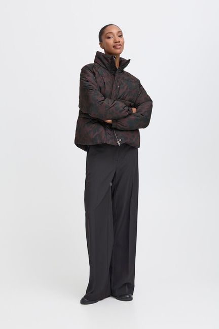 ICHI Frigg Jacket - Chocolate