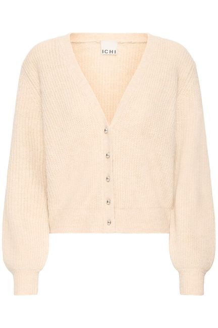 ICHI Blarisa Cardigan - Almond Milk