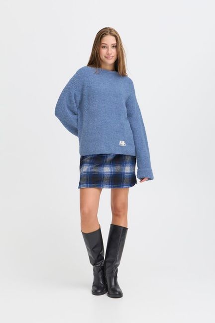 ICHI Blarisa Jumper - Blue Yonder