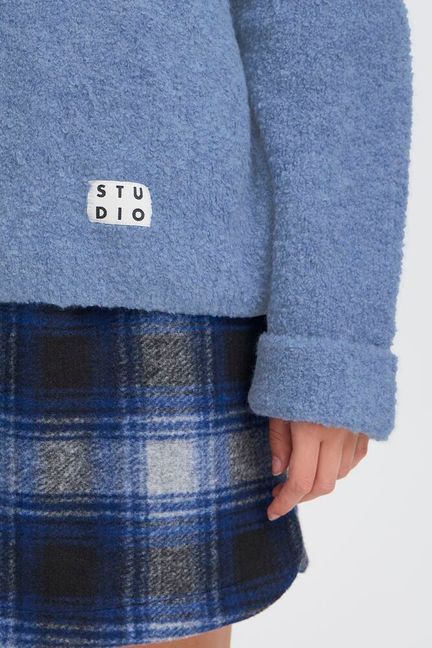 ICHI Blarisa Jumper - Blue Yonder