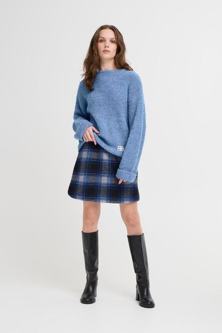 ICHI Blarisa Jumper - Blue Yonder