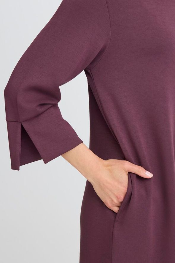 Fransa Aurora Dress - Fudge Red