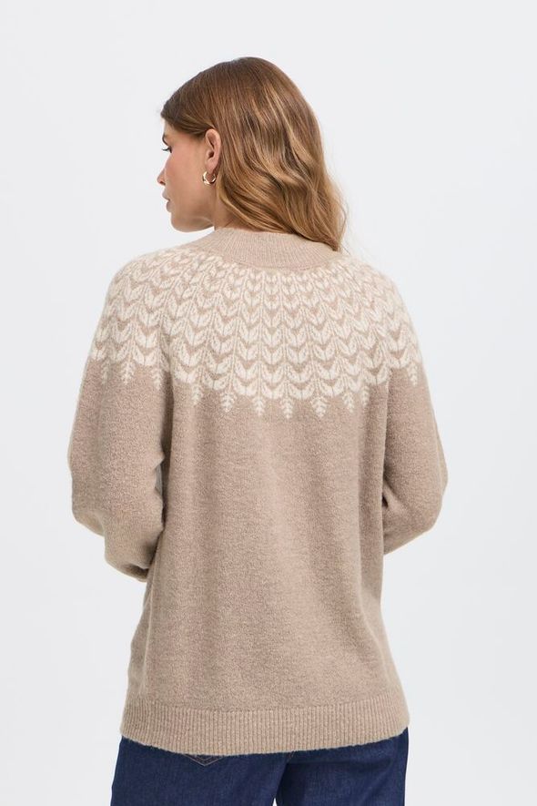 Fransa Isabella Pullover - Moon Rock