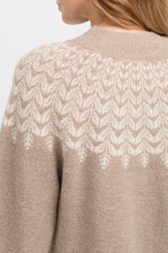 Fransa Isabella Pullover - Moon Rock