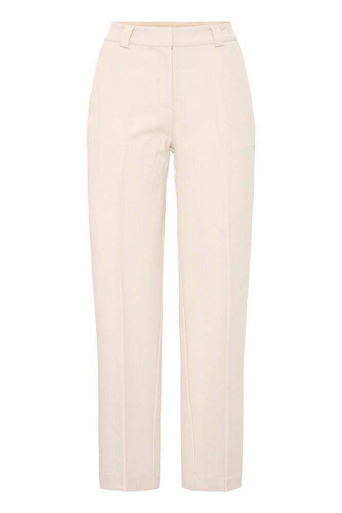Fransa Brinkly Pants - Pumice Stone