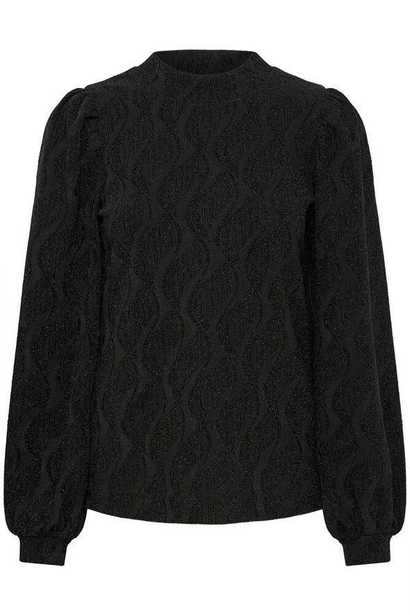 Fransa Avalon Blouse - Black