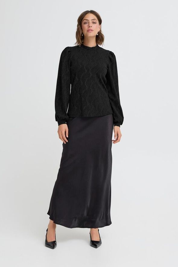 Fransa Avalon Blouse - Black