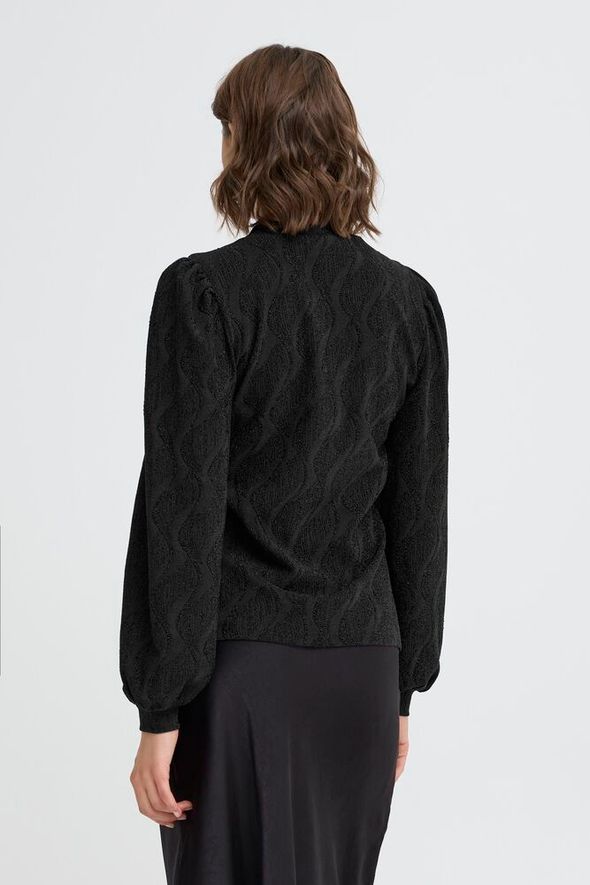 Fransa Avalon Blouse - Black