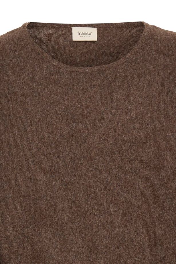 Fransa Romina Pullover - Chocolate