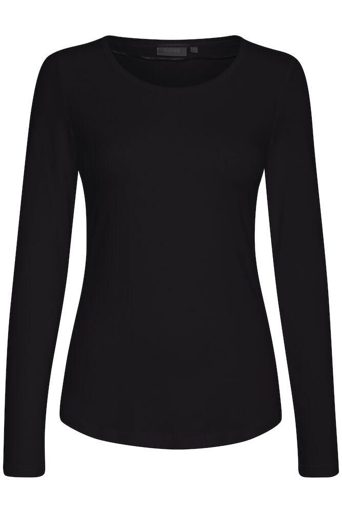 Fransa Basic T-Shirt -Black