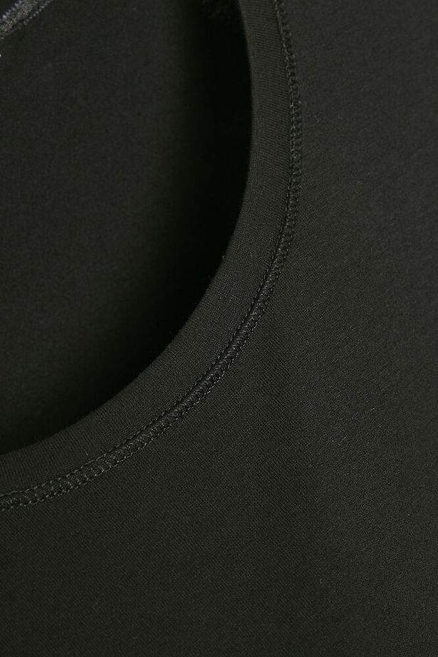 Fransa Basic T-Shirt -Black