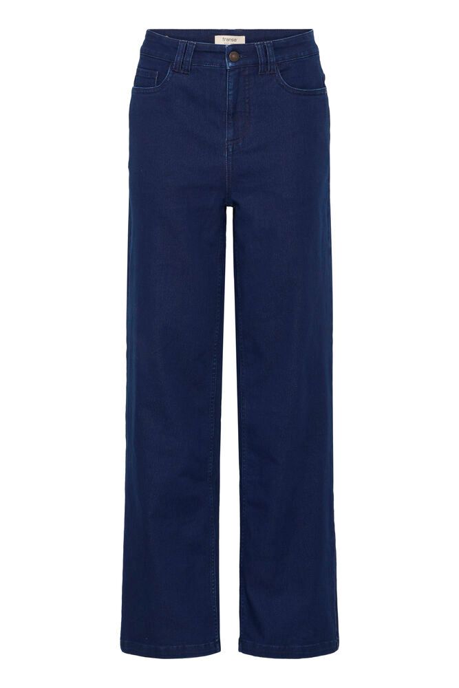 Fransa Luxe Hanna Jeans - Dark Blue Denim