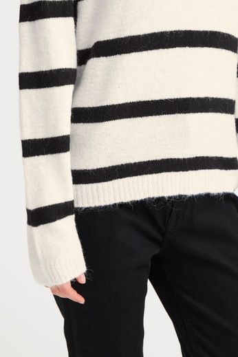 ICHI Kamara Pullover - Meteorite Stripe