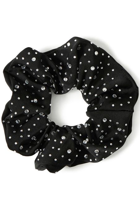 ICHI Bea Scrunchie - Black