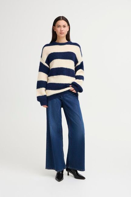 ICHI Dayana Jumper - Patriot Blue