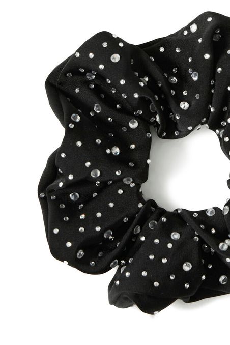 ICHI Bea Scrunchie - Black