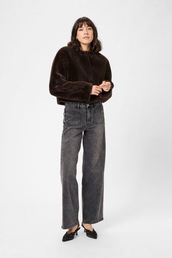 Kaffe Jemmy Faux Fur Jacket