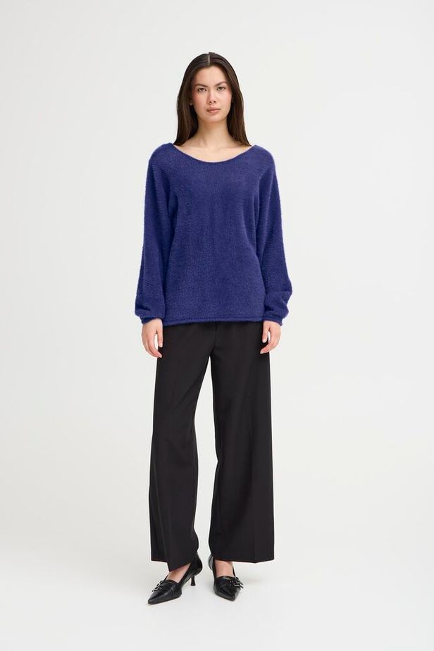 ICHI Bergie Pullover - Patriot Blue