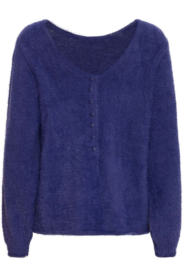 ICHI Bergie Pullover - Patriot Blue