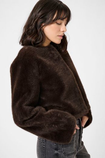 Kaffe Jemmy Faux Fur Jacket