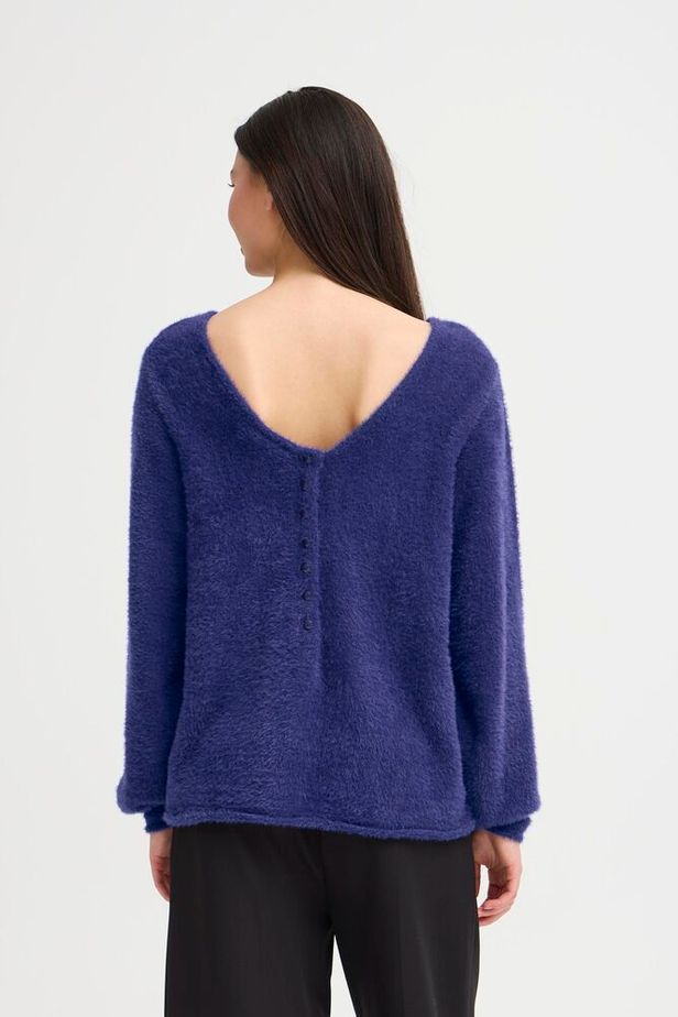 ICHI Bergie Pullover - Patriot Blue